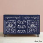 Faux-Bone-Inlay-Stencil-Furniture-Oxford-Navy-and-Antoinette-Background