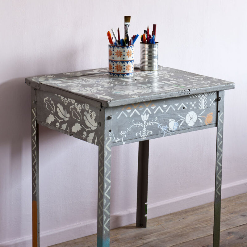 Farba kredowa do mebli w kolorze French Linen 120ml - obrazek 3