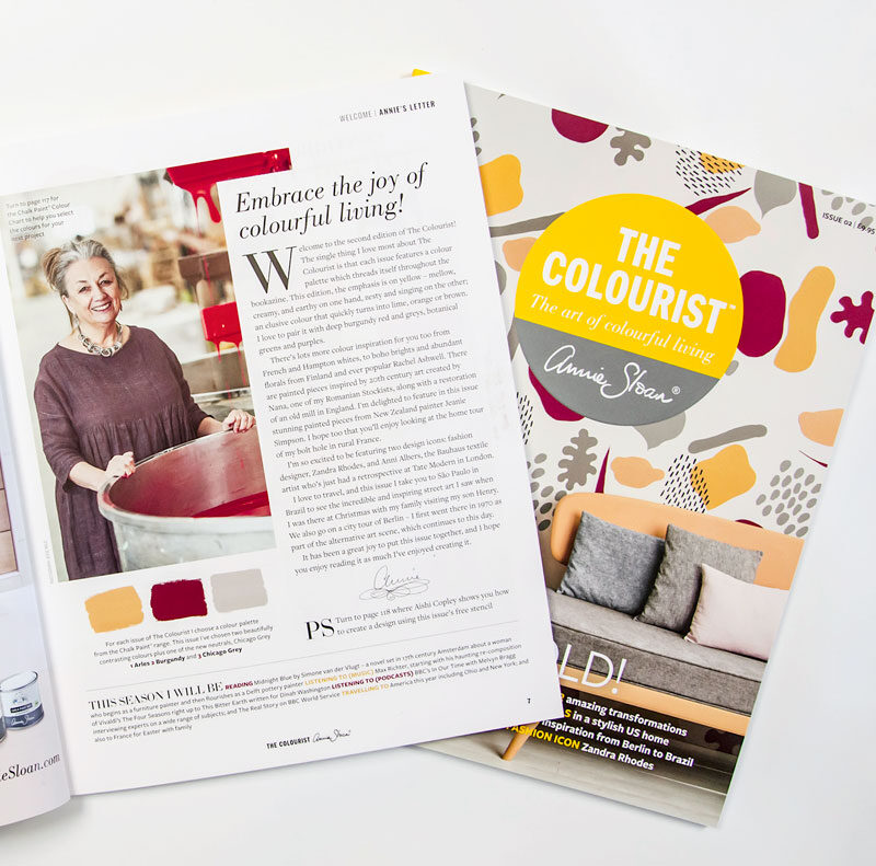 "The Colourist 2"- Magazyn Annie Sloan - obrazek 4