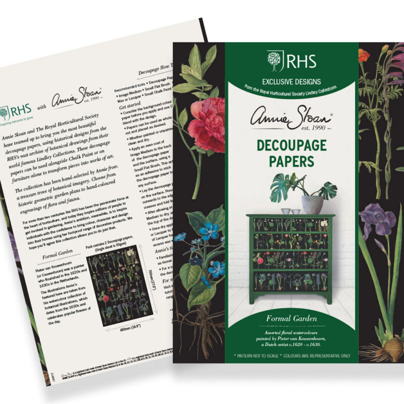 PAPIER DO DECOUPAGE "Formal Garden" - obrazek 4