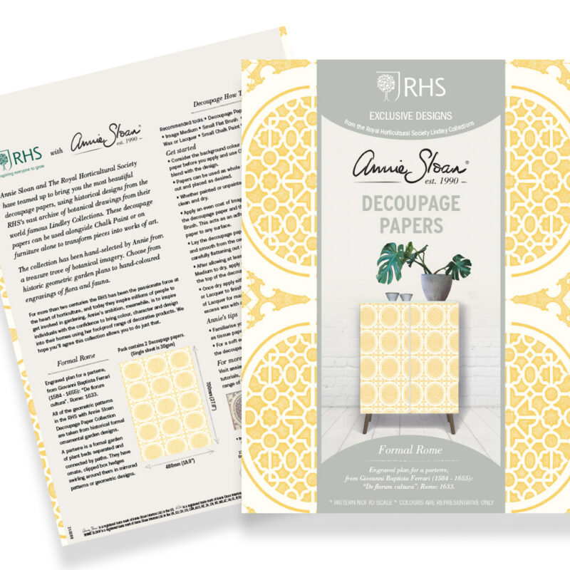 PAPIER DO DECOUPAGE "Formal Rome" - obrazek 4