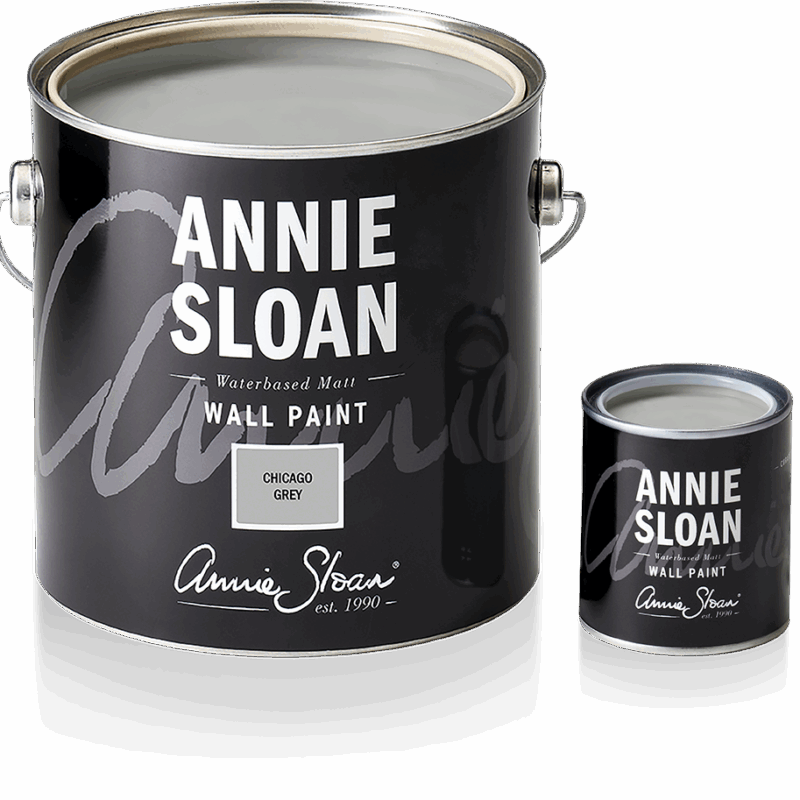 Farba do ścian Annie Sloan w kolorze Chicago Grey 2,5 L - obrazek 3