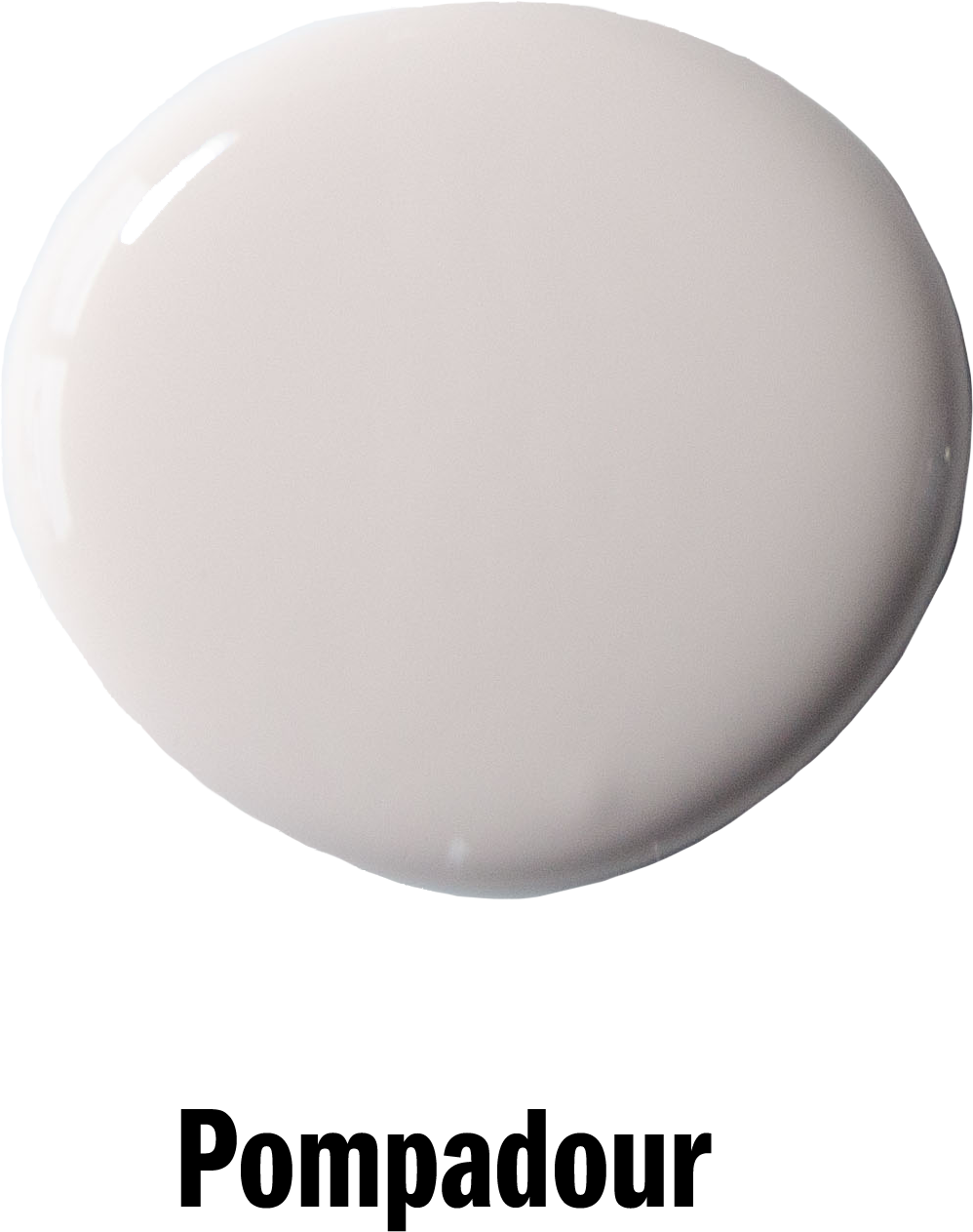 210091 Wall Paint Blob Pompadour