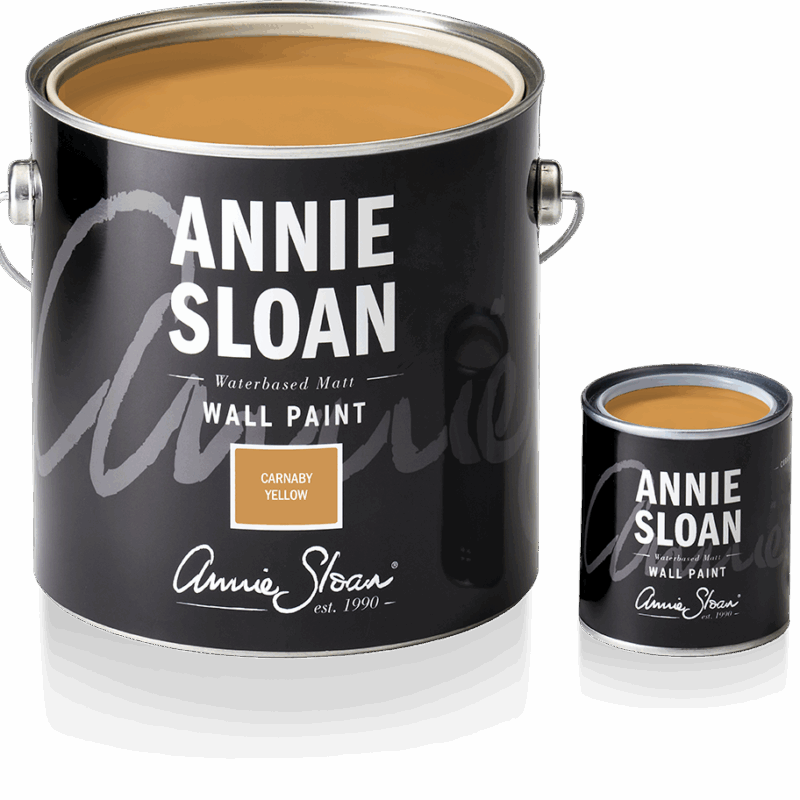 Carnaby Yellow 120 ml - farba do ścian Annie Sloan - obrazek 3