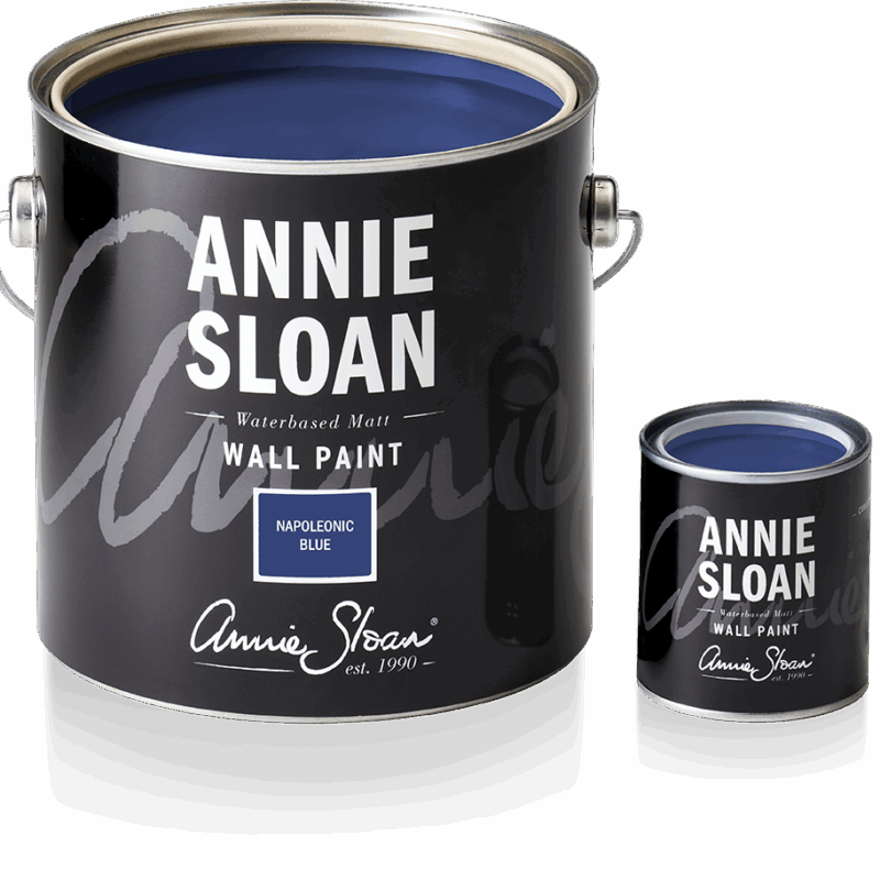 Napoleonic Blue 120 ml - farba do ścian Annie Sloan - obrazek 3