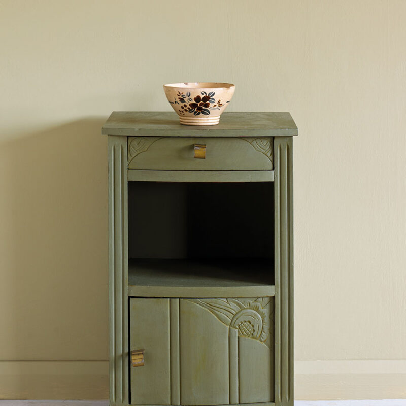 Farba kredowa do mebli w kolorze Olive 120ml - obrazek 3