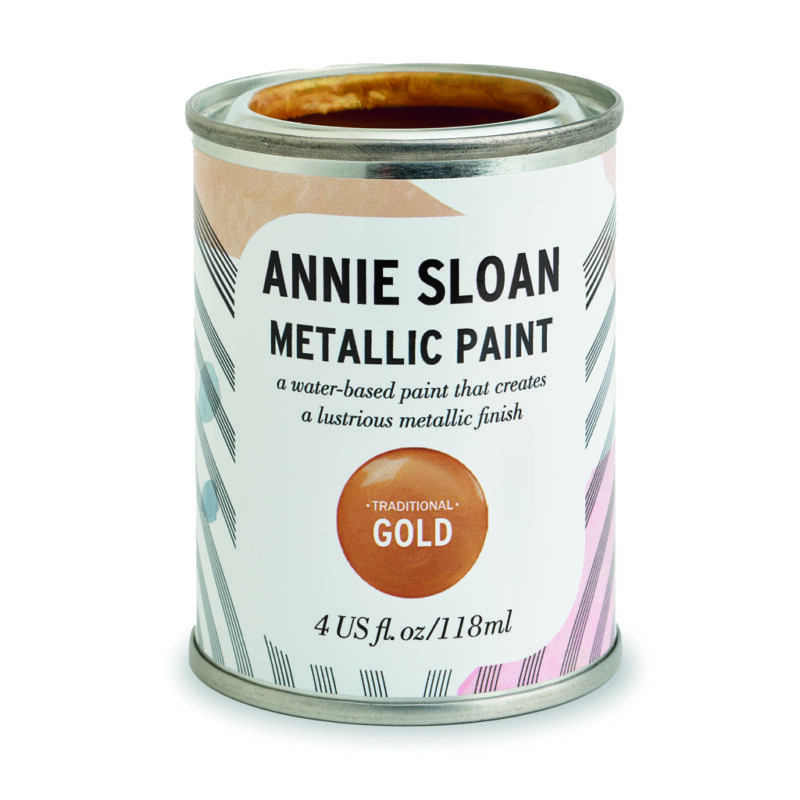 Farba złota metaliczna - tradycyjne złoto 118 ml - obrazek 1