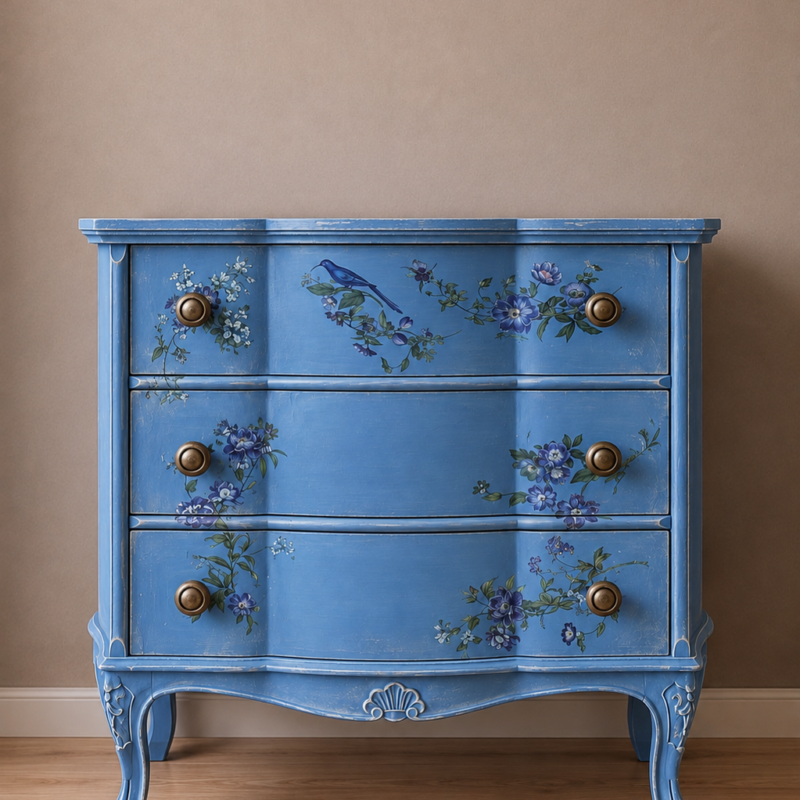 Komoda w kolorze Greek Blue - obrazek 1