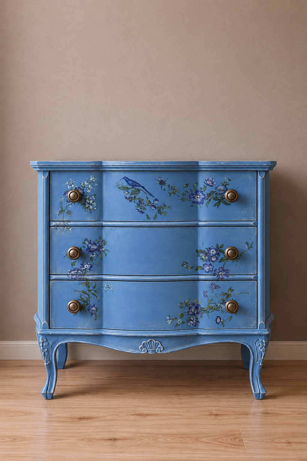 Komoda w kolorze Greek Blue